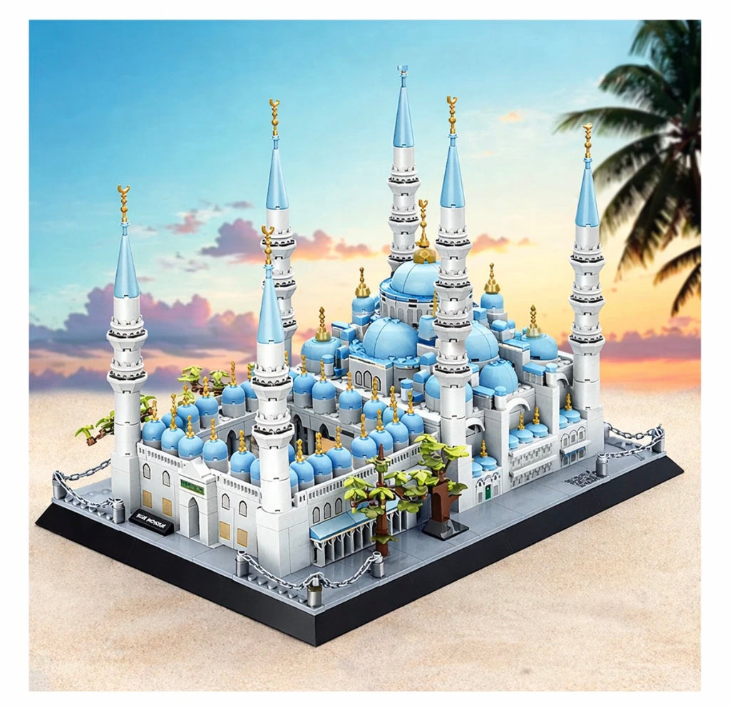 Muslim Building Blocks, Mecca, Medina, Istanbul & Abu Dhabi