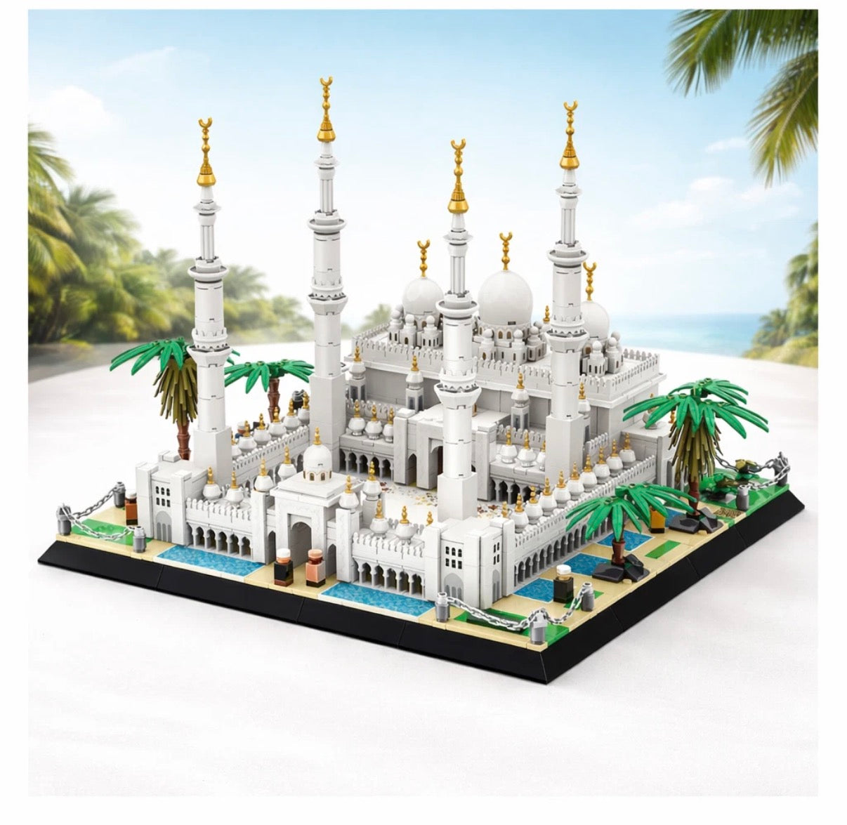 Muslim Building Blocks, Mecca, Medina, Istanbul & Abu Dhabi