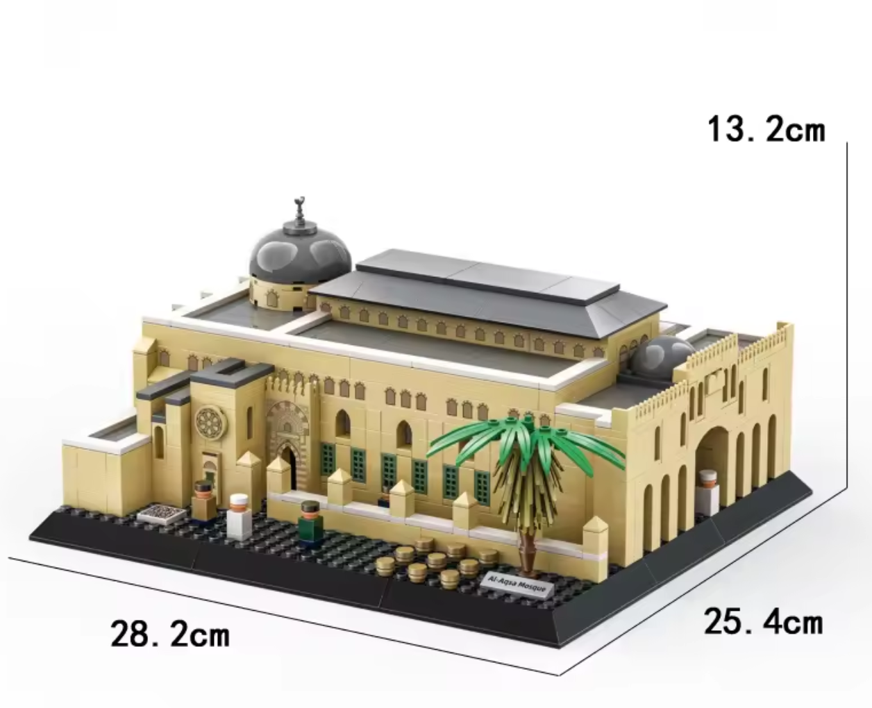 Al-Aqsa Mosque Jerusalem Building Blocks Set 768 pieces