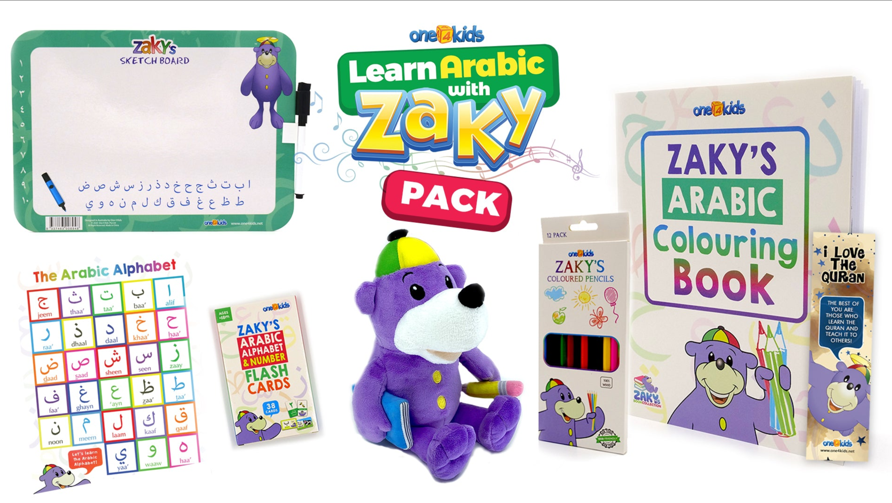Learn Arabic With Zaky Pack