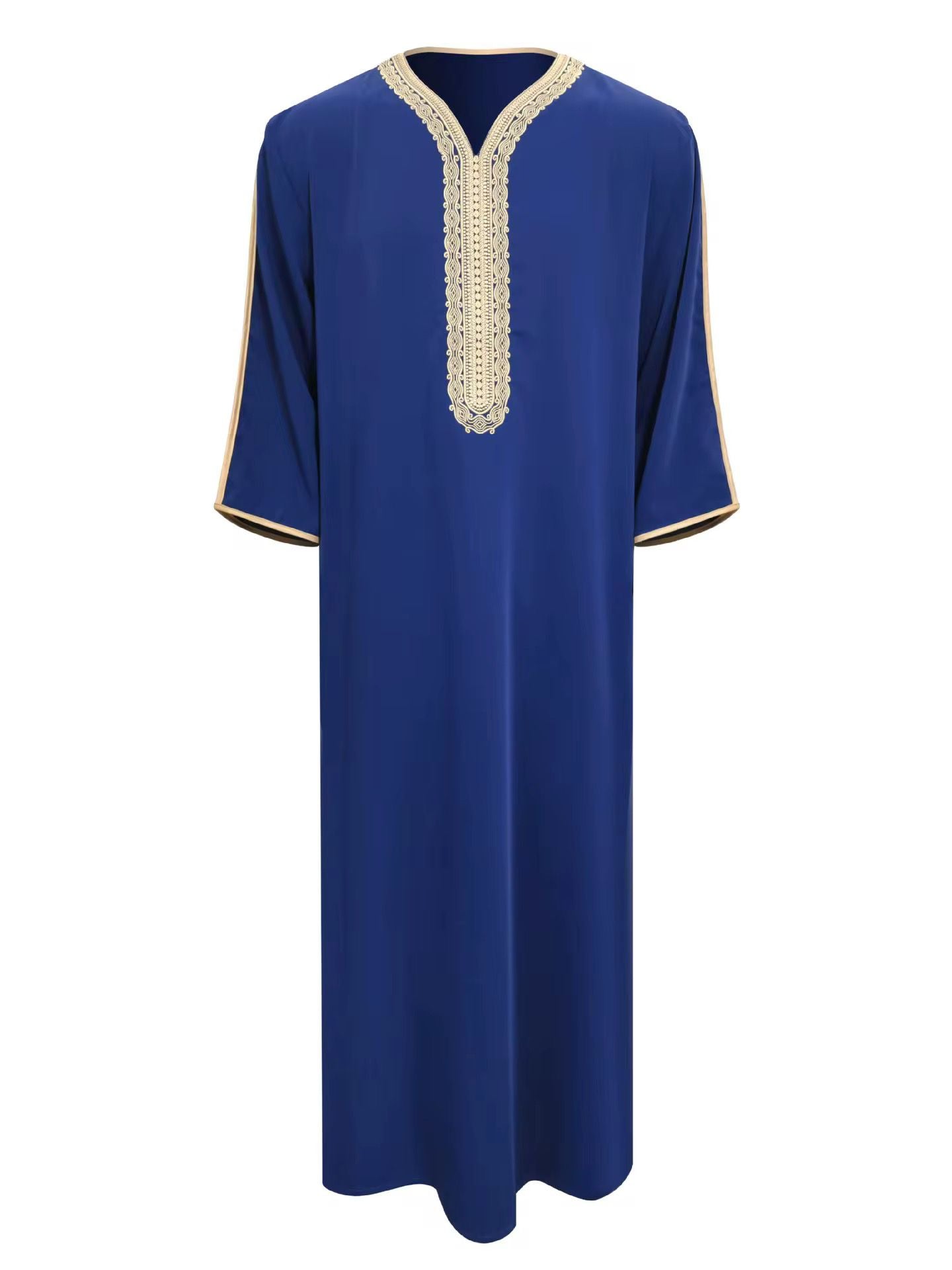 Moroccan Thobe Men’s Short Sleeve Robe Saudi
